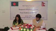 Nepal, Bangladesh sign MoU on cooperation in fields of arts and culture
