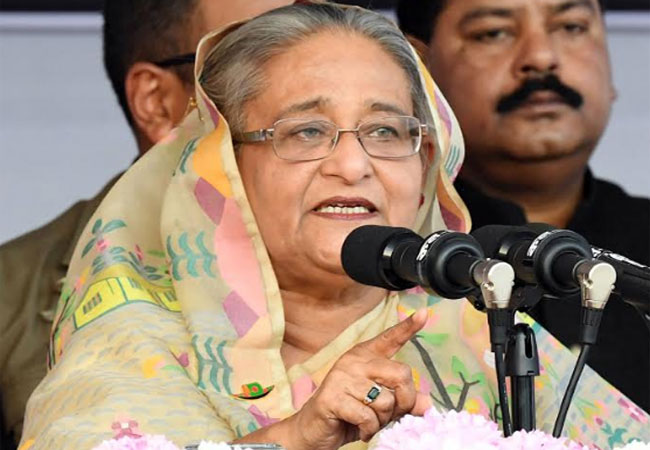 PM urges city dwellers to vote for Awami League to build scenic Dhaka