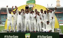 India win first ever Test series in Australia