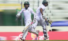 Bangladesh reaches 365 for 5 at lunch on day 2 in 2nd Test