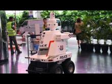 ‘Robocop’ on patrol at Singapore summit