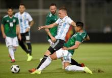 	
Argentina beat Mexico in international friendly
