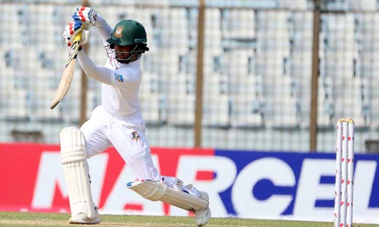 Tigers collapse despite Mominul’s ton on day 1 in 1st Test