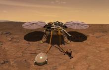 NASA’s Martian quake sensor InSight lands at slight angle