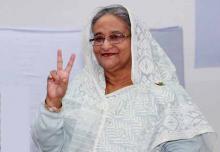 Massive victory for Sheikh Hasina-led grand alliance