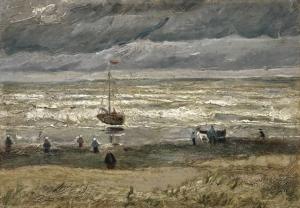 A Picture released by the Van Gogh Museum on September 30, 2016 shows the painting \
